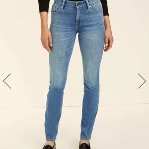 7 FOR ALL MANKIND STRAIGHT KIMMIE IN LANGLEY JEANS SIZE 28 BOOTCUT